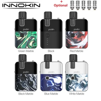 Оригинален Innokin Podin kit 800mAh батерия с 2 мл картушен спрей 1.6 ohm макара електронна цигара Vape Vaporizer vs Vinci X