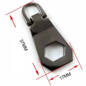 20 бр/ лот, високо качество выдолбленный шестигранник форма 5# мълния слайдер за метал смола найлон цип
