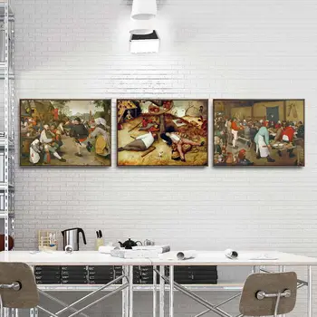 Home Decoration Art Wall Pictures Натам Living Room Print Poster Платно Paintings Netherlandish Pieter Brueghel The Elder 3