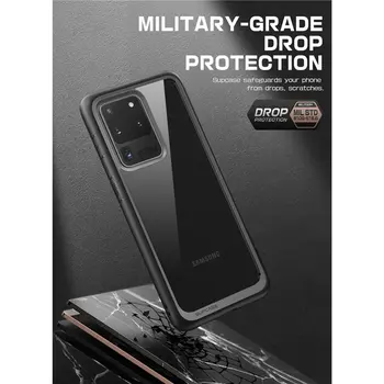 За Samsung Galaxy S20 Ultra Case/ S20 Ultra 5G Case (2020 г.) SUPCASE UB Style Premium Hybrid TPU броня защитна прозрачна капачка PC