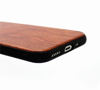 Естествена натурална дървесина, дървен TPU калъф за iPhone 12 mini XR x Капак за iPhone 11 12 Pro XS Max SE 2020 противоударные случаи Shell Funda