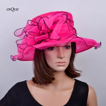 Светло розова сватбена шапка sinamay fascinator шапка за специални случаи.