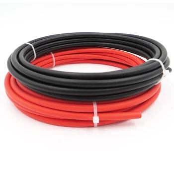 2.5/4/6 мм2 PVC изолирани електрически кабели pv panel connect удлинительный кабел Слънчевата система connection Back 5m + Red 5m