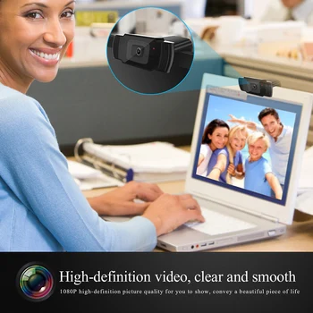 HXSJ S70 HD уеб камера автофокус уеб камера 5 мегапиксела с поддръжка на 720P 1080 видео разговори компютърни и периферни камера за директно излъчване