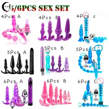 Секс играчки за двойки анален комплект гей секс играчки Мути-видове частни секс играчки флирт анален Pruducts игра за възрастни секс комплекти за мъже, жени