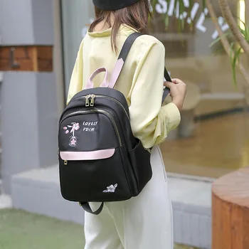 2020 Нова мода корейската мода бродирана раница, дамска чанта, малка раница, чанта противоугонный раница мини раница