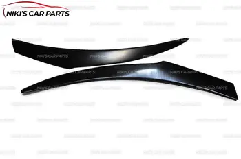 Вежди за фарове за Hyundai Solaris 2011-2013 ABS пластмаса ресничките леене на миглите украса оформление на автомобила Тунинг