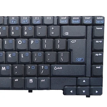 Клавиатура компьтер-книжки GZEELE нова UI за HP NC6400 6400 с чернотой точки