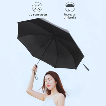 2019 оригинален чадър Чадър Слънчев дъждовен ветрозащитный водоустойчив алуминиев чадър UV-мъж, жена за лятото зима