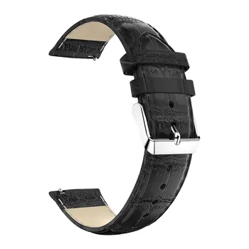 20 мм за Samsung Galaxy часовника 42 мм кожена каишка за Huami Amazfit GTS GTR 42 мм Bip Pace Lite младежки интелигентни аксесоари каишка