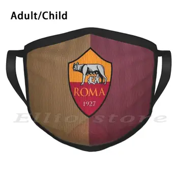 As Roma 3 Euro League Множество Маска Шал Маска As Roma, Italy Soccer Totti Francesco Totti Roma Calcio Italia Wolf