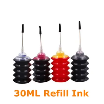 Блум 30 мл Зареждане Dye Ink Kit съвместимост за HP 140 141 касета за Photosmart C4283 C4583 C4483 C5283 D5363 Deskjet D4263