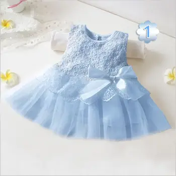 Търговия на дребно! Нов 2019 бял цвят маркови бебе момиче рокля пълен с бродирани цветя baby party dress babywear безплатна доставка