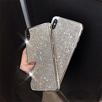 Glitter Diamond Phone Case for Huawei P20 pro Luxury Bling Sequins Case for P20 Lite mate20 20pro Cover Girl Fundas