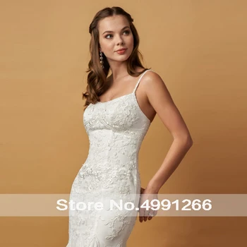 BAZIIINGAAA 2020 г. New Luxury Wedding Dress дантела beaded plus size wedding dress accept tailor-made