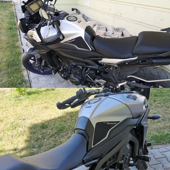 Мотоциклет протектор против приплъзване резервоар Pad стикер газ коляното сцепление на сцепление страна за Yamaha MT09 Tracer MT-09 MT 09-2017