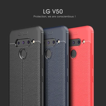 За LG G6 Pro G7 G8 ThinQ Case Q6 Q7 V30 Plus V30S V40 V50 делото K8 K10 2018 Q стилус мек TPU силиконов кожа телефона обратно на Корпуса