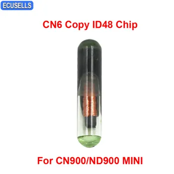 Автомобил, ключ с чип CN6 копие 48 чип CN6 ID48 авто транспондер стъкло празен Клонер чип се използва за CN900 / ND900 мини-ключ програмист