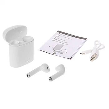 I7s TWS безжична слушалка Bluetooth 5.0 слушалки спортни слушалки слушалки с микрофон Earpods за всички мъже жени умни часовници телефон