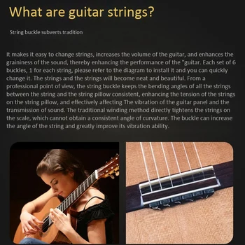 Гитарная струна тройна ъглов Акорд вратовръзка това всъщност може да подобри музикален тон за аксесоари акустична китара