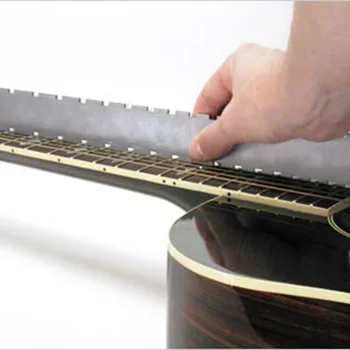 Китара на врата нарези прав ръб Luthiers инструмент за повечето електрически китари за fretboard и ладов от неръждаема стомана