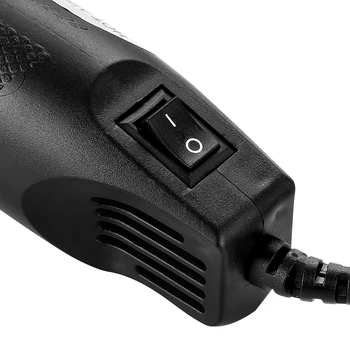 220V САМ с помощта на топлинен пистолет електрическа мощност инструмент за горещ въздух 300 W температура на пистолет с референтната седалка свивам пластмасови инструменти за опаковане на автомобили