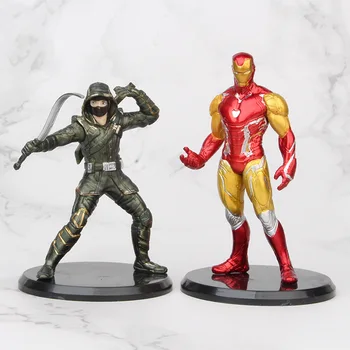8 бр./компл. Marvel Отмъстителите: Endgame Thanos Thor Ironman Captain Marvel Antman Figure Model Toys