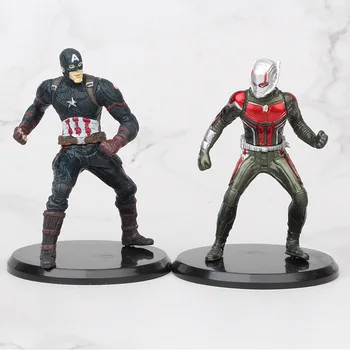 8 бр./компл. Marvel Отмъстителите: Endgame Thanos Thor Ironman Captain Marvel Antman Figure Model Toys