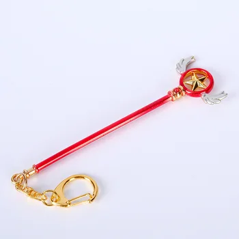 Sailor Moon ключодържатели CARDCAPTOR sakura ключодържатели подарък Chaveiro автомобил висулка аниме бижута сувенири момичета обичат подаръци е най-добре