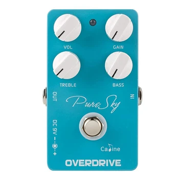 Caline Pure Sky OD Guitar Effect Pedal Highly Pure and Clean Overdrive аксесоари за китарни педали CP-12