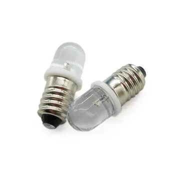 Топъл бял винт E10 LED Light Beads DC 3V 3.8 V 4.8 V стари малко фенерче лампа 4000-6000MCD 10 бр./лот