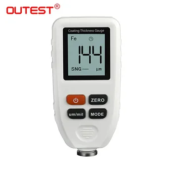 OUTEST Digital Mini Thickness Meter Coating Thickness Gauge Car Paint TC-100 Metal thickness measurement 0~1300um