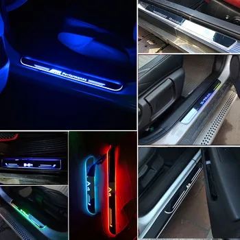 LED Door Sill Streamed Dynamic за Honda ACCORD VIII 2012-2020 Scuff Plate акрилни праговете на вратите външни автомобилни аксесоари