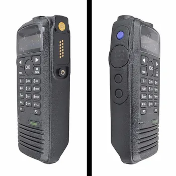 Корпус радио калъф PMLN4646 черно предния капак на корпуса калъф за Motorola XPR6550 DP3600 клавиатура и дисплей включват