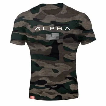 2021 нова мъжки камуфляжная тениска с къс ръкав Quick Dry Combat Vest Military Army T Shirt Camo Outdoor Tank Top Vest