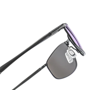 2019 мода поляризирани слънчеви очила мъжете марка дизайнер метал мъжки черен слънчеви очила за шофиране анти-UV Oculos de Sol Masculino