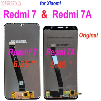 ААА+ LCD за Xiaomi Redmi 7 Redmi 7A LCD Display Touch Screen Digitizer Събрание на замяна с рамка за Xiaomi Redmi 7 LCD