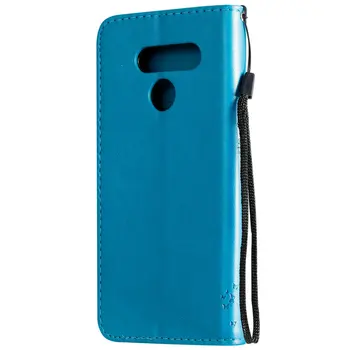 Изкуствена кожа флип-надолу капак за LG K50 Case LGK50 Luxury Портфейла Case 360 Protection for LG K 50 2019 Case LG X520 Смартфон на Корпуса