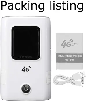 4G Wifi Router mini router 3G Lte 4G Wireless Portable Pockets wifi Mobile spot Car Wi-fi Router с слот за Sim-карти 5200mAh