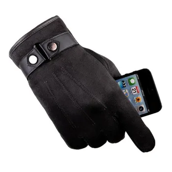зимни ръкавици изкуствена велур пълен пръст мини топли Сноуборд мотоциклетни ръкавици ръкавици без пръсти