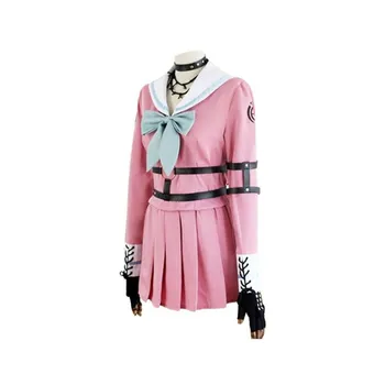 Danganronpa V3 Миу Iruma cosplay костюми женствена рокля момичета униформи облекло