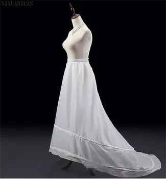 NIXUANYUAN Wholesale 2021 SSYFashion The Bride по-ниски прагове за сватбена рокля стрелка с форма на струята на лигавицата на долната поли аксесоари