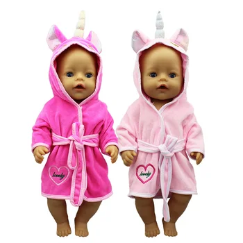 2020 нов халат кукла дрехи са подходящи за 18 инча/43 см бебе кукла облекло възстановената кукла аксесоари
