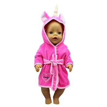 2020 нов халат кукла дрехи са подходящи за 18 инча/43 см бебе кукла облекло възстановената кукла аксесоари