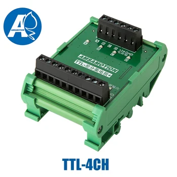 2 3 4-канален датчик диференциално TTL на колектора HTL сигнали клеммные подложки плоча АД NPN & PNP TTL-2/3/4CH