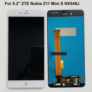 Оригинален тестван AAA 5,2 - инчов LCD дисплей +тъч екран Digitizer Assembly подмяна смартфон на ZTE е nubia Z11 mini S NX549J