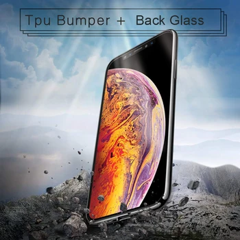Калъф за мобилен телефон iPhone 12 11 XR XS Max X 10 6 S Clear Tempered Glass Case For iPhone 12 8 7 6 6s Plus Luxury Case Silicone на Корпуса