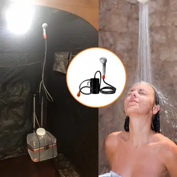Електрически душ къмпинг USB акумулаторна бански артефакт къмпинг душ помпени открит душ къмпинг оборудване