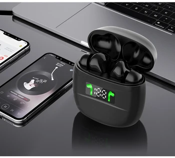 Black Airs - pro J3 Wireless Headphone Син Зъб 5.0 In Ear слушалки Tws слушалки слушалки за спортни игри