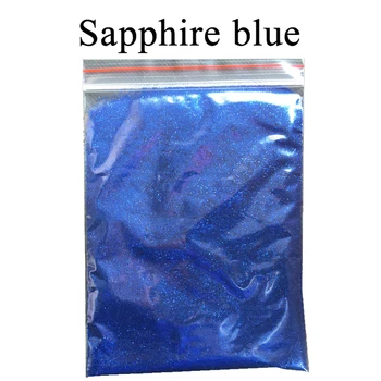 50 г сапфир син блясък на прах пигментное покритие акрилна боя на прах, за да се боя ноктите кола украса